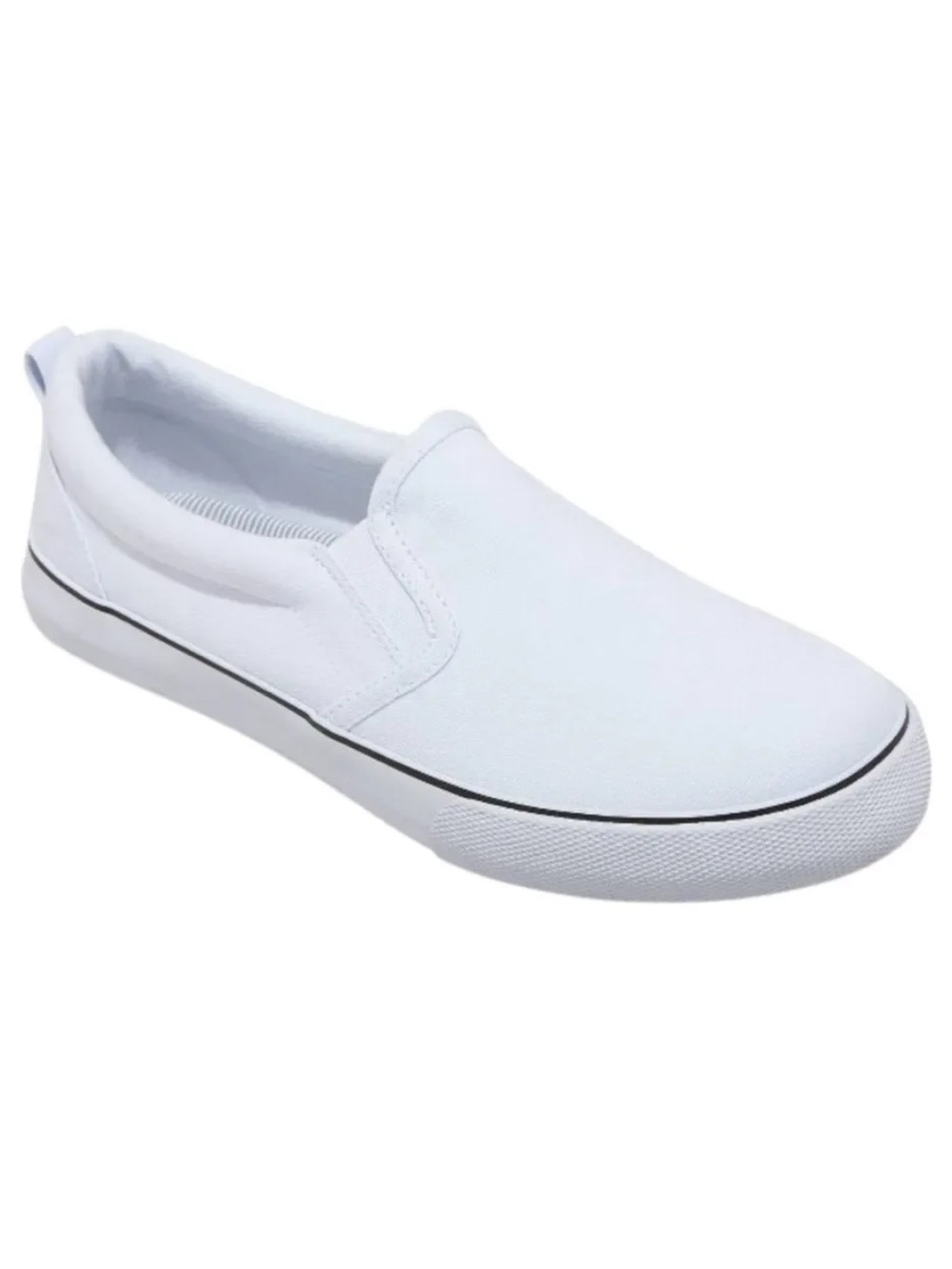 •A NEW DAY• “Millie” white slip on sneakers // size 9 // NWT